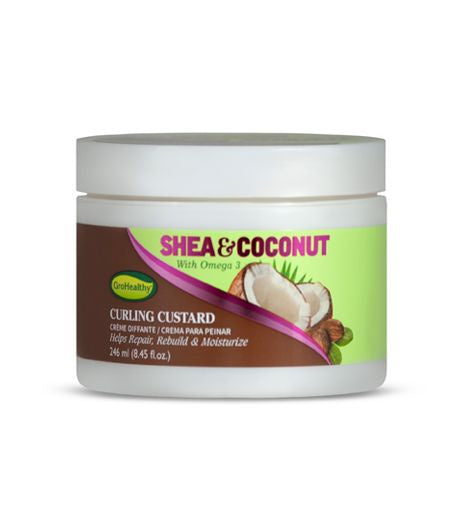 Gro Healthy  Shea & Coconut Curling Custard