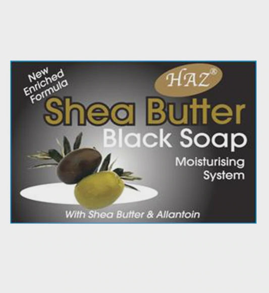 HAZ  Shea Butter Black Soap Moisturising System