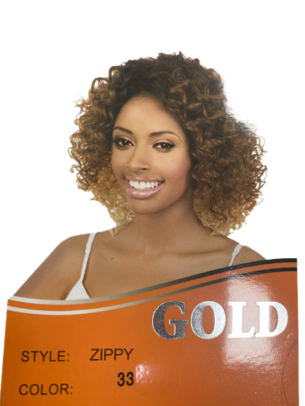 Noble Gold Zippy Synthetic Hair – Shade 33