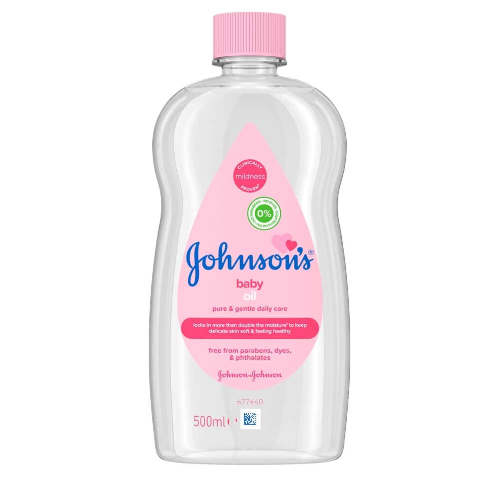 Johnson's  Baby Oil. Pure & gentle Daily care