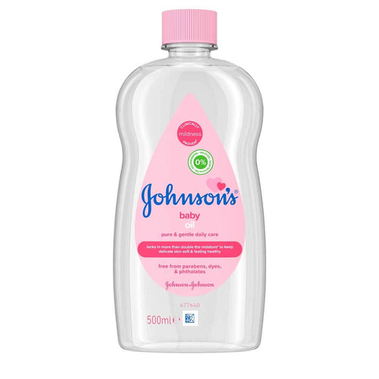 Johnson's  Baby Oil. Pure & gentle Daily care