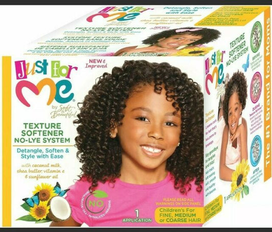 Just For Me  Texture Softener No-lye System