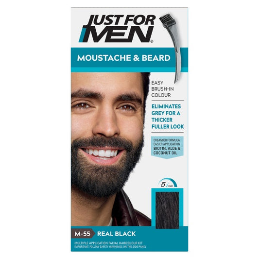 Just For Men  Real Black Moustache & Beard Colour