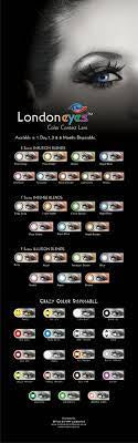 London Eyes Color Contact Lenses 1 Month