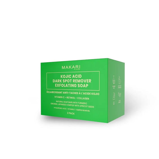 MAKARI KOJIC ACID DARK SPOT REMOVER EXFOLATING  BAR SOAP