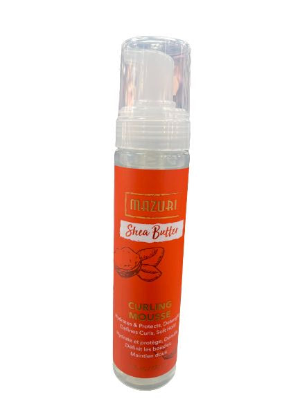 MAZURI SHEA BUTTER CURLING MOUSSE 236ML