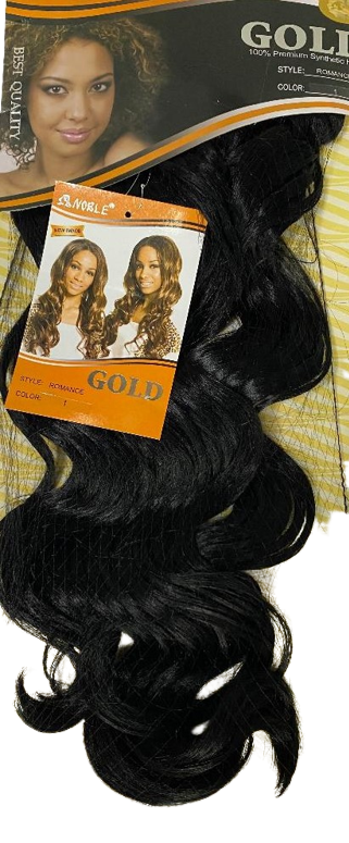 Noble Gold Romance Synthetic Hair