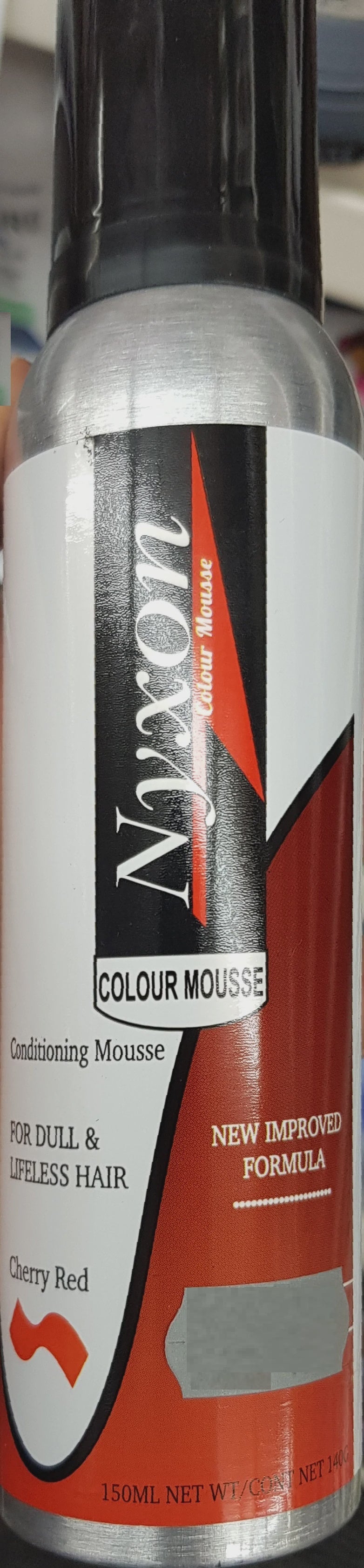 Nyxon  Conditioning Mousse Colour Mousse Cherry Red