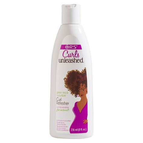 ORS Curls Unleashed  Green Tea & Cucumber Curl Refresher Curl Rejuvenation For Naturals