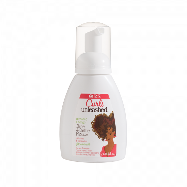 ORS Curls Unleashed Green Tea & Mango Shine & Define Mousse