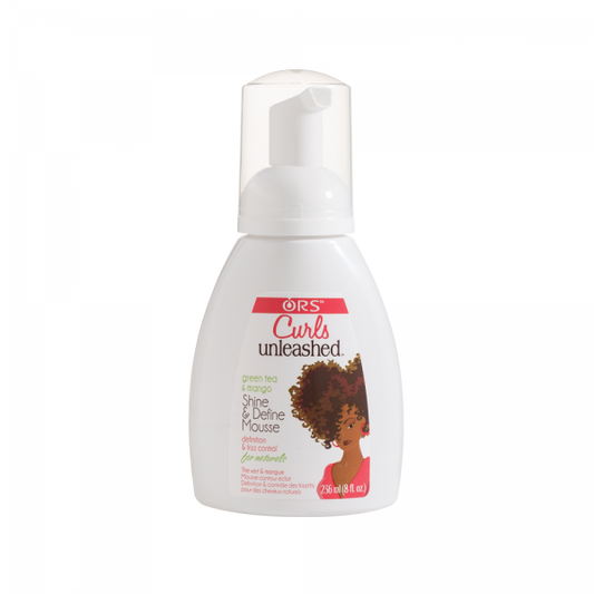 ORS Curls Unleashed Green Tea & Mango Shine & Define Mousse