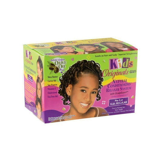 Originals by Africa's Best  Natural Conditioning Relaxer System No-Lye Kids Regular