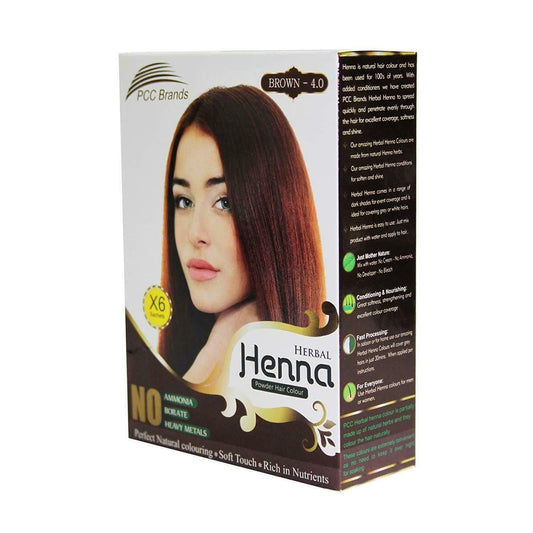 PCC Brands  Herbal Henna Powder Hair Colour - Brown