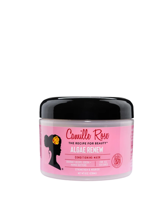 Camille Rose Algae Renew Deep Conditioning Mask Cocoa & Mango Butter 8 oz - front pack