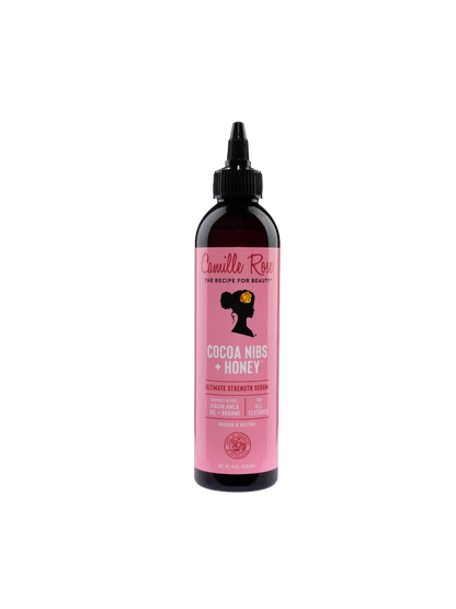 Camille Rose Cocoa Nibs & Honey Ultimate Growth Serum 240 ml (8 oz) - front pack