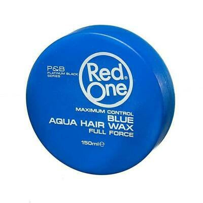 Red One Blue Aqua Hair Wax Full Force 150ml