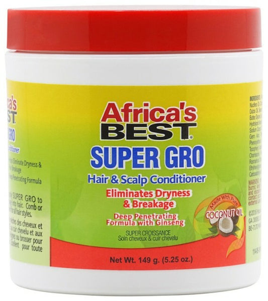 Africa's Best Super Gro Hair & Scalp Conditioner 5.25/149g