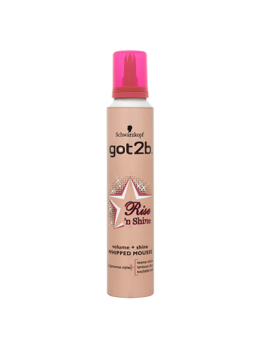 Schwarzkopf got2b Rise 'n Shine  Volume + Shine Whipped Mousse