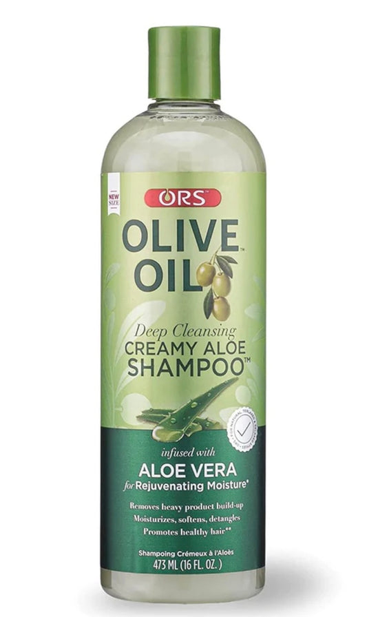 ORS Olive Oil Deep Cleansing Creamy Aloe Shampoo 473ml