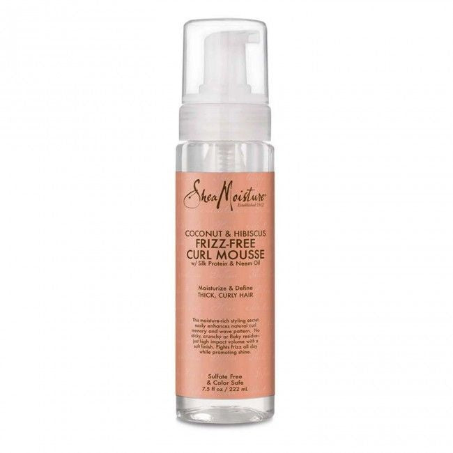 Shea Moisture  Coconut & Hibiscus Frizz-Free Curl Mousse