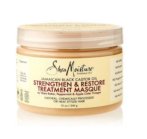 Shea Moisture  Jamaican Black Castor Oil Strengthen & Restore Treatment Masque
