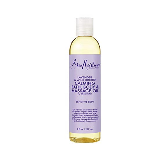 Shea Moisture  Lavender & Wild Orchid Bath, Body & Massage Oil