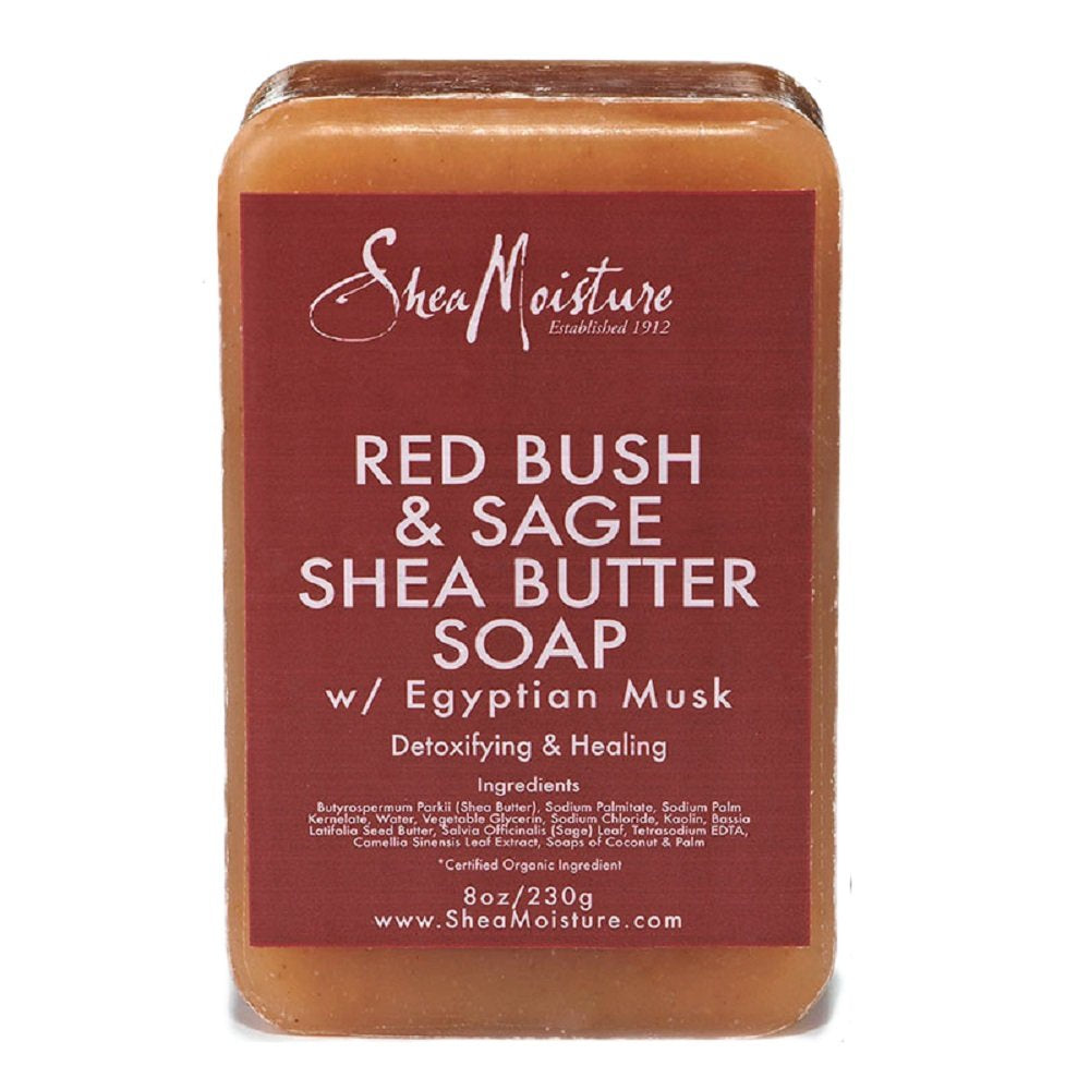 SheaMoisture Red Bush & Sage Shea Butter Soap 230 g