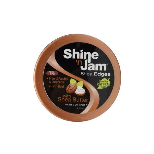 Shine 'n Jam  Shea Edges Firm Hold with Shea Butter