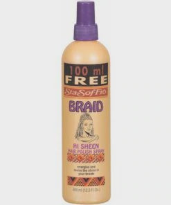 Sta-Sof-Fro Braid  Hi Sheen Hair Polish Spray 350ml