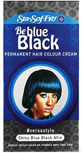 Sta-Sof-Fro Permanent Hair Colour Be Blue Black