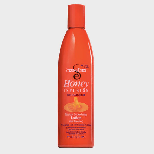StrongEnds Honey Infusion with Castor Oil Moisture Supercharge Lotion