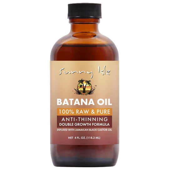 Sunny Isle Anti-Thinning Batana Oil Infused with Jamaican Black Castor Oil 4oz
