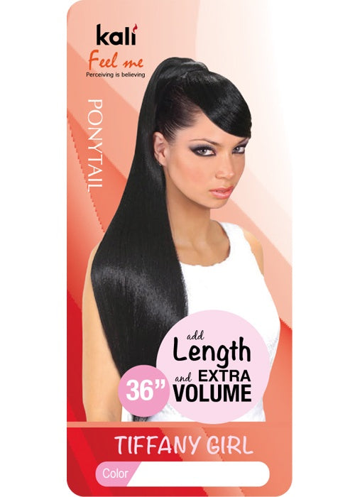 Kali Feel Me Tiffany Girl Synthetic Ponytail 36"