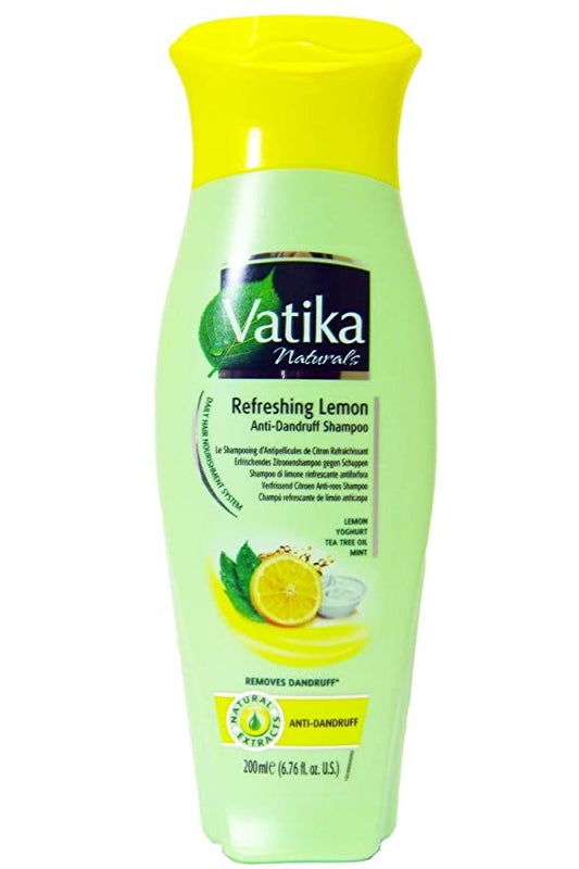 Vatika Naturals Refreshing Lemon Anti-Dandruff Shampoo