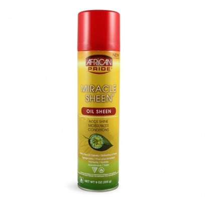 African Pride Miracle Sheen Conditioning Oil Sheen Spray 255 g