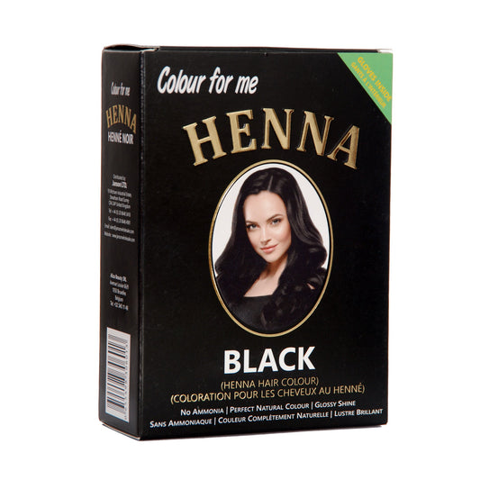Colour For Me Henna Powder Hair Dye 60 g — black