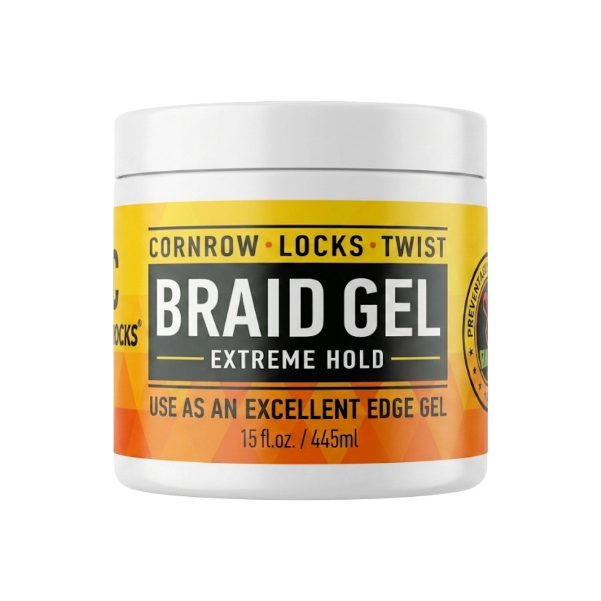 All Day Locks Braid Gel Extreme Hold — 15oz
