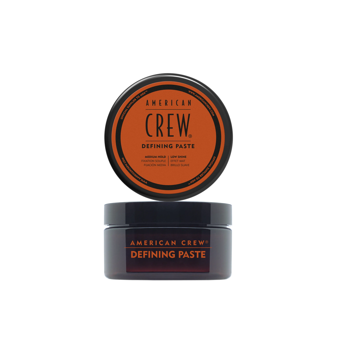 American Crew Defining Paste — 85g jar and lid