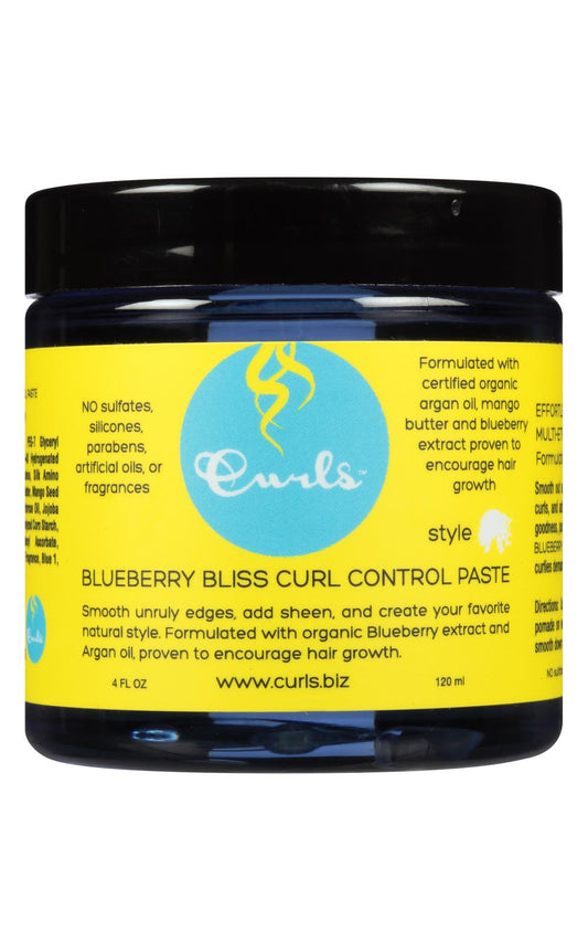 Curls Blueberry Bliss Curl Control Paste 4 fl oz jar