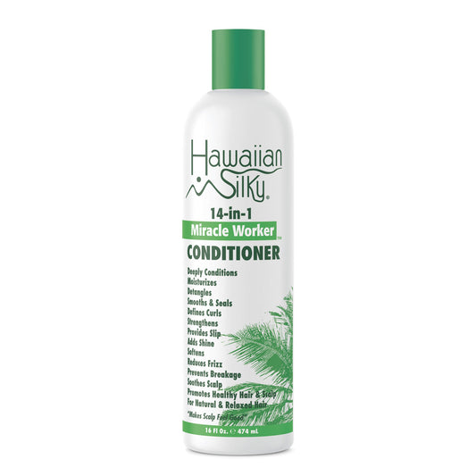 Hawaiian Silky 14-in-1 Miracle Worker Conditioner 16 fl oz bottle