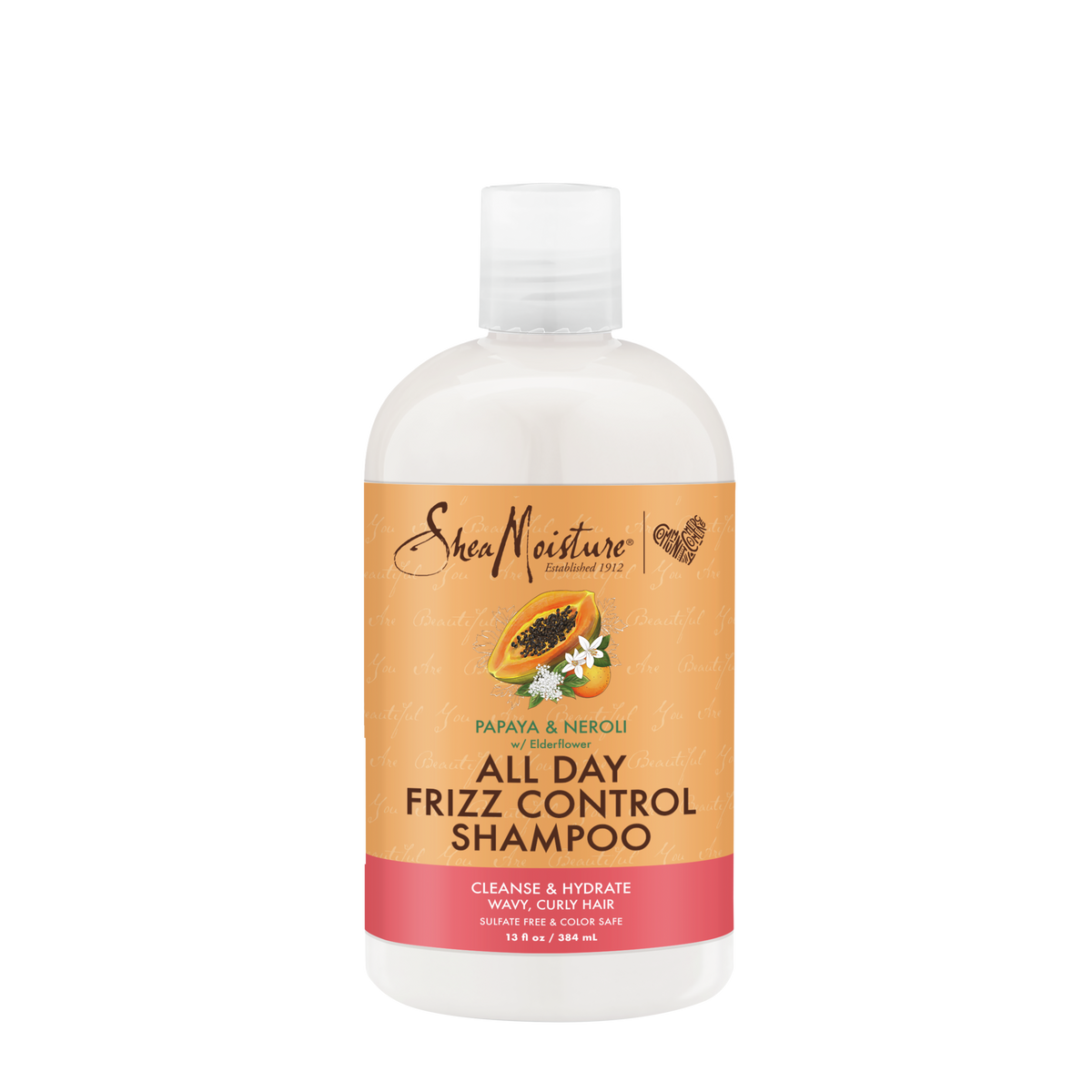 SheaMoisture Papaya & Neroli All Day Frizz Control Shampoo 384ml