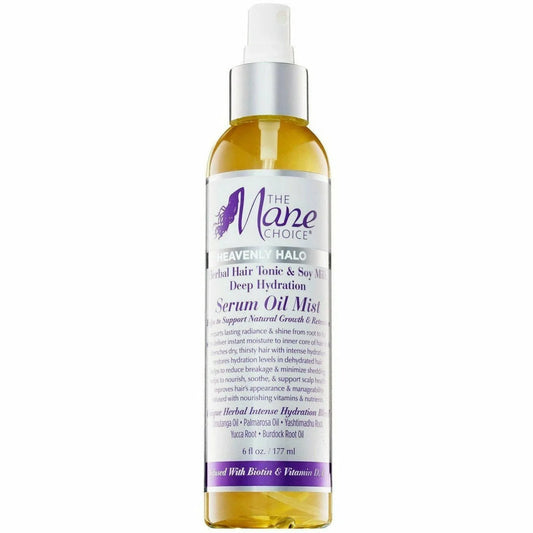 The Mane Choice Heavenly Halo Serum Oil Mist - pack front