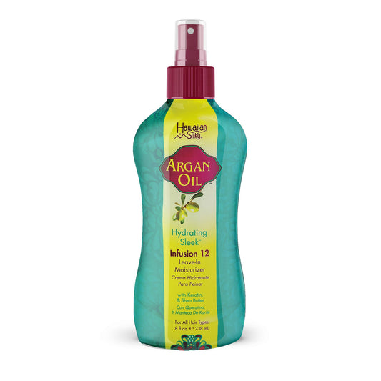 Hawaiian Silky Argan Oil Infusion 12 Leave-In Moisturiser – 238 ml