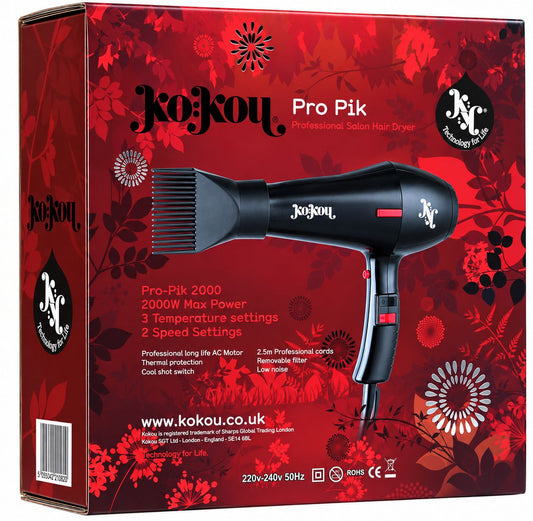 Ko:Kou Pro Pik 2000 Professional Salon Hair Dryer