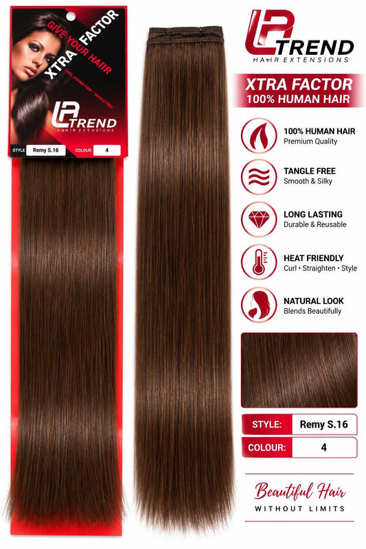 LA Trend Remy S.16 hair extensions shown in colour 4