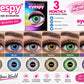 EyeSpy 3 Monthly fashion eye accessories colour range