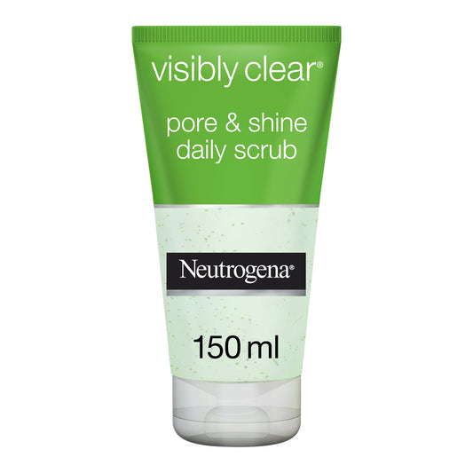 Neutrogena  Visibly Clear Pore & Shine Daily Scrub product packaging