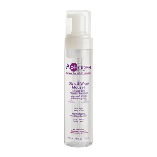 ApHogee Style & Wrap Mousse 251ml