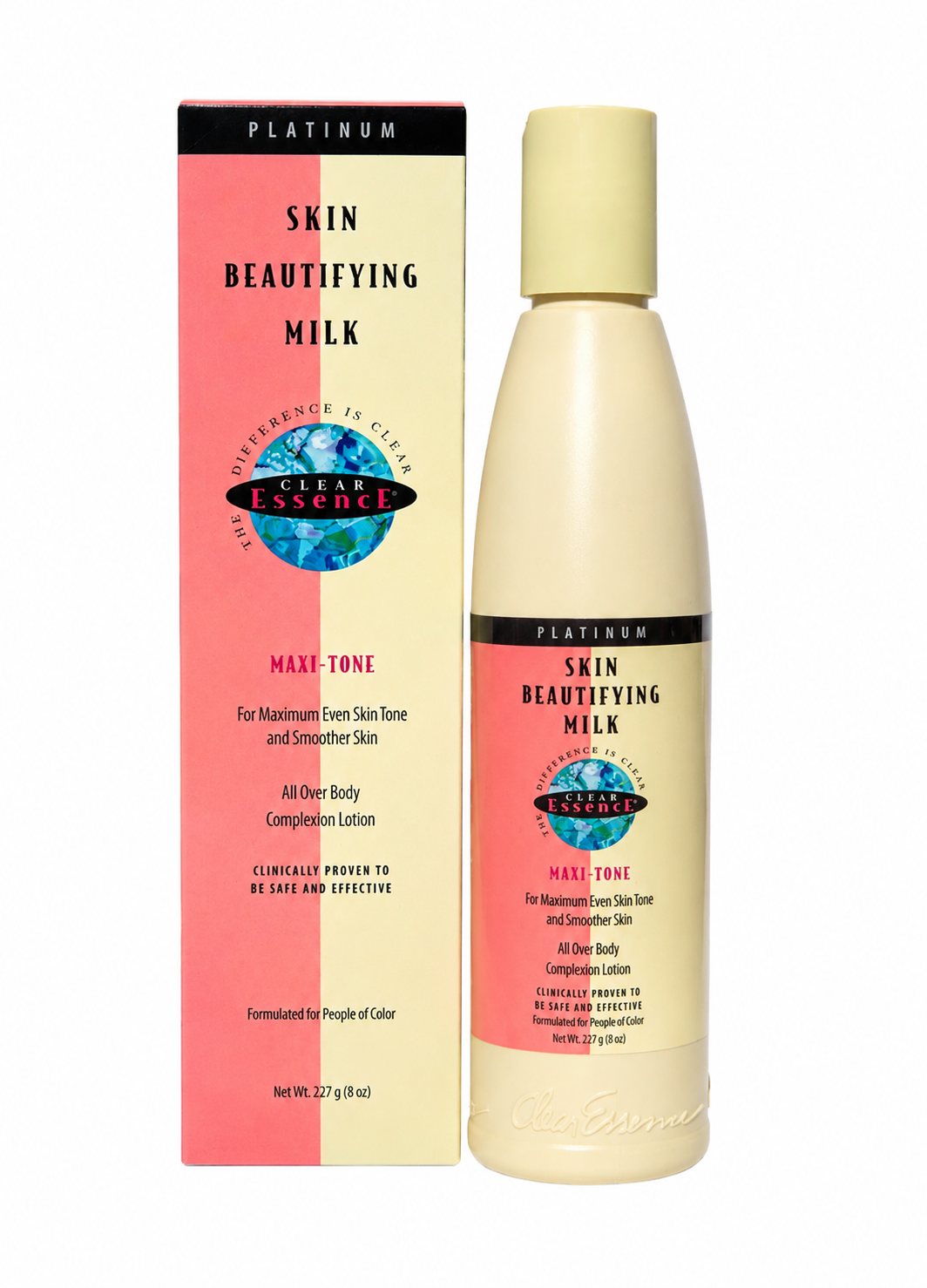 Clear Essence   Skin Beautifying Milk Maxi-Tone — product packaging