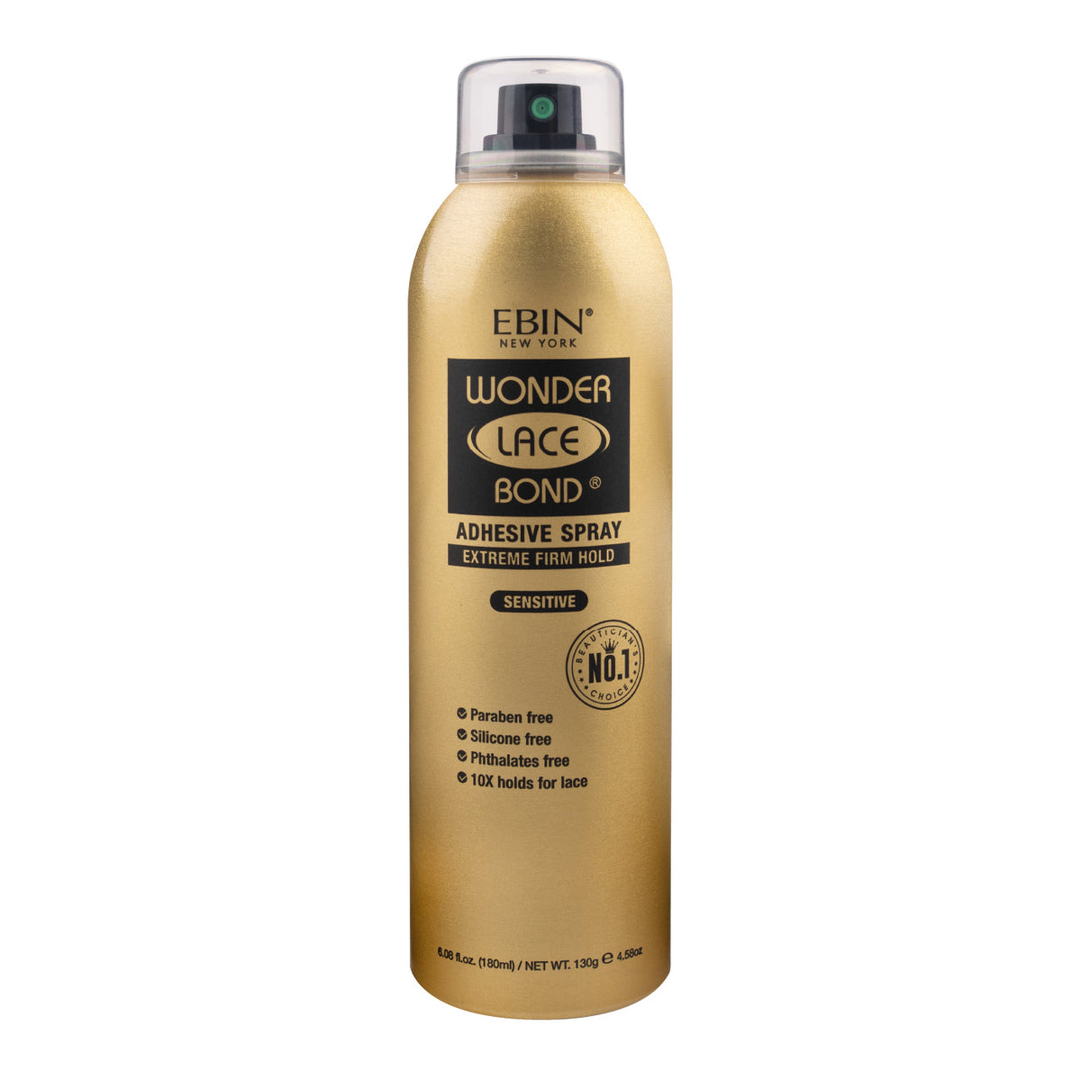EBIN WONDER LACE BOND ADHESIVE SPRAY SENSITIVE — 180 ml pictured
